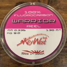 Key West F.C. WARRIOR 0,335mm 9,0kg 130mt FLUOROCARBON 100% Made in Japan